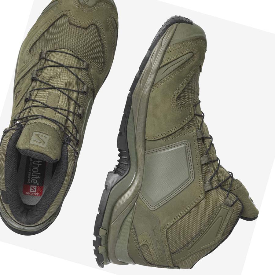 Salomon XA FORCES MID EN Csizma Férfi Zöld | HU 2255RVD